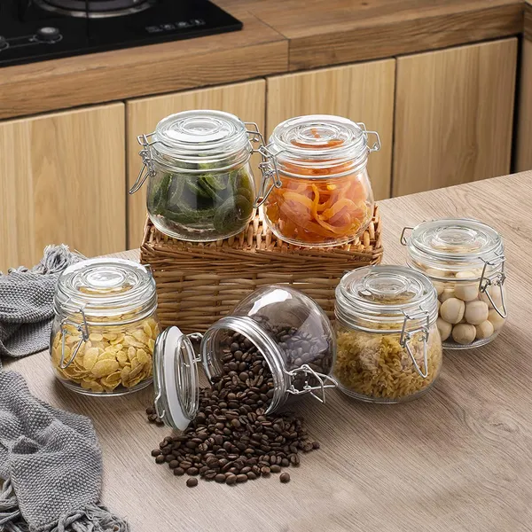 500_ML_Airtight_Glass_Container_with_Lids_Food_Storage_Jar__-__Pack_of_(6)