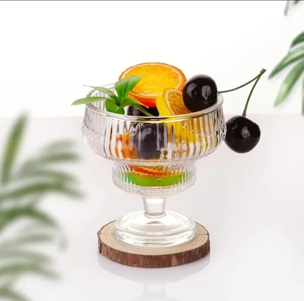 350ML_Ice_Cream_Glasses_Cups_Dishes_for_Desserts,_Milkshake,Fruit_and_Pudding_Glass_Serving_Bowls,Clear_Set_of_(6)