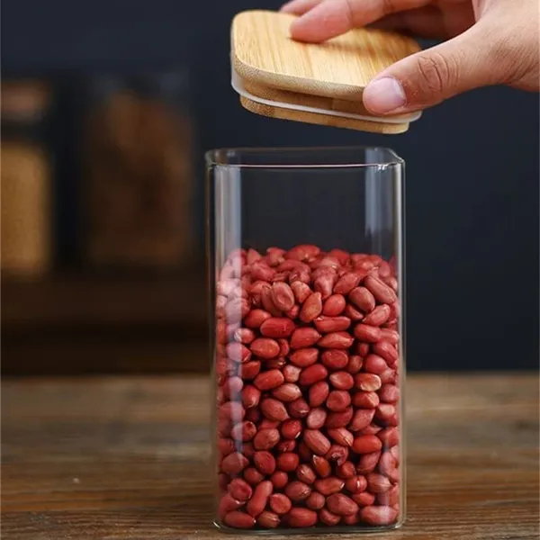 330ML_Glass_Storage_Canister_Holder_with_Airtight_Bamboo_Lid-__Pack_of_(6)