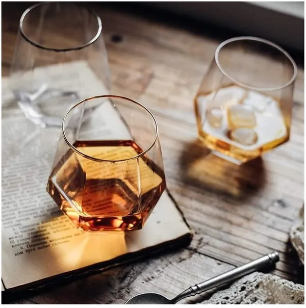350_ML_Brown_Cocktail_Glasses_Clear_(Set_of_6)