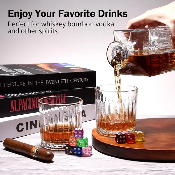 1_Decanter_With_6_Pcs_Glasses_Decanter_Bottle_Set_With_Glasses_Clear_(Set_of_7)