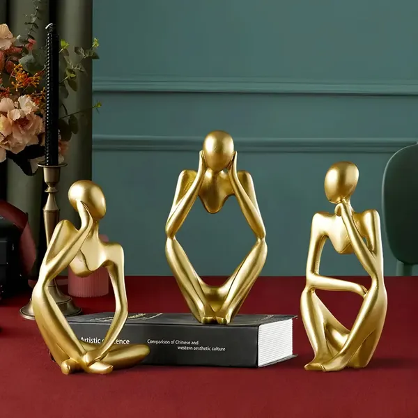 Set_Of_3_Gold_Thinker_Men_Statue_Modern_Art_Showpiece_Sculpture
