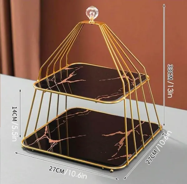 Luxury_Two-Tier_Metal_Dessert_Stand_with_Black_Plates