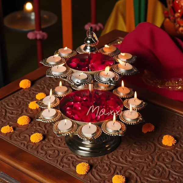 Decorative_Diya_Urli_Shamadan_2_Tier