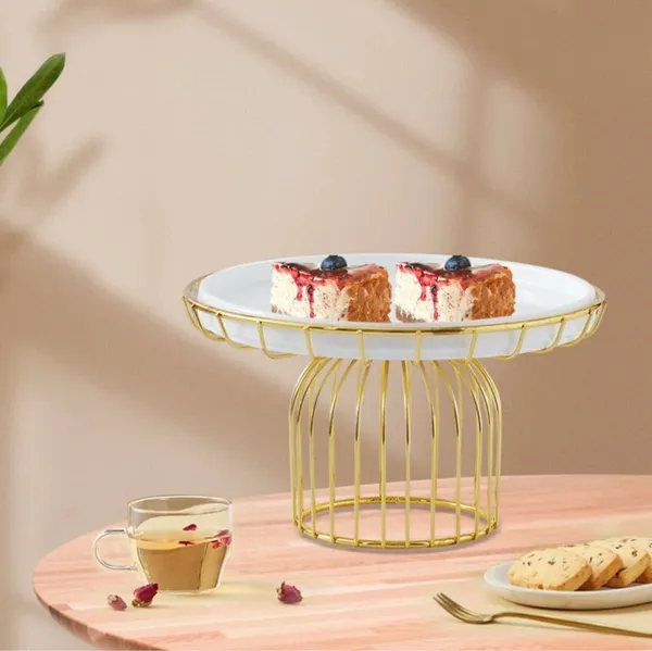 Metal_Cake_Stand_With_Removable_Plate