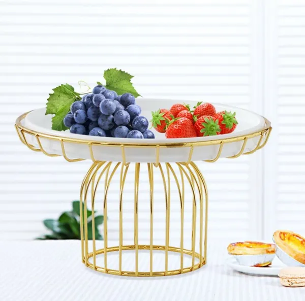 Metal_Cake_Stand_With_Removable_Plate