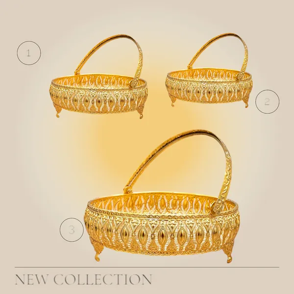MAXXINN_Metal_basket_For_Puja_And_Fruit