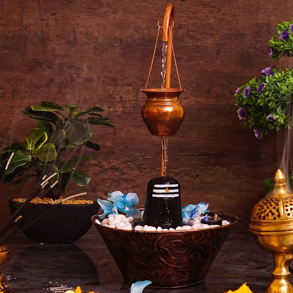 MAXXINN_Shiva_Shivling_Shiv_Linga_Mahadev_Water_Fall_Fountain_with_Led_Lights_Home_Temple_Living_Room_Decor