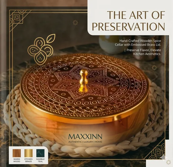 MAXXINN_Wooden_Spice_Box_for_Kitchen_with_Spoon_Acacia_Wood_Masala_Dabba_with_7_Detachable_Containers,_Masala_Storage_Organizer_Dani
