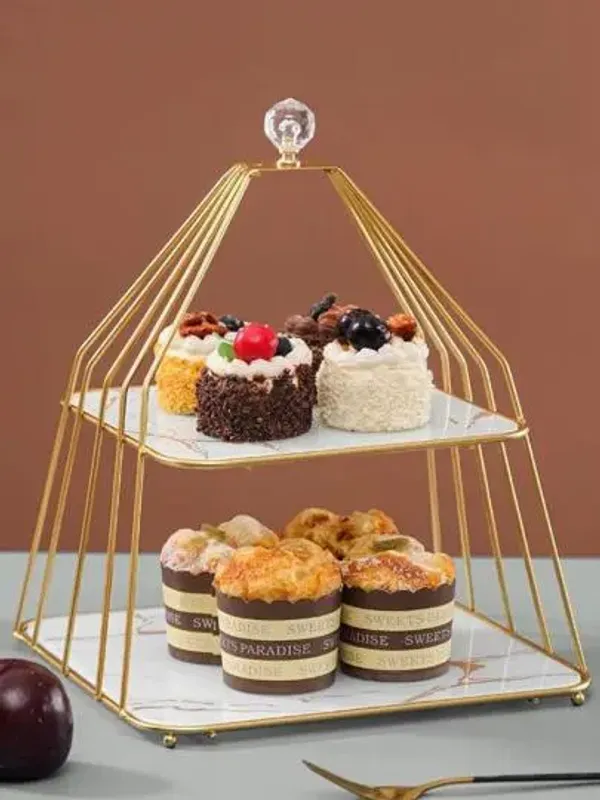 2-Tier_Metal_Cupcake_Stand_White_and_Gold_Multipurpose_Serving_Stand_Perfect_for_Wedding,_Parties_and_Special_Occasion_(White_&_Gold)