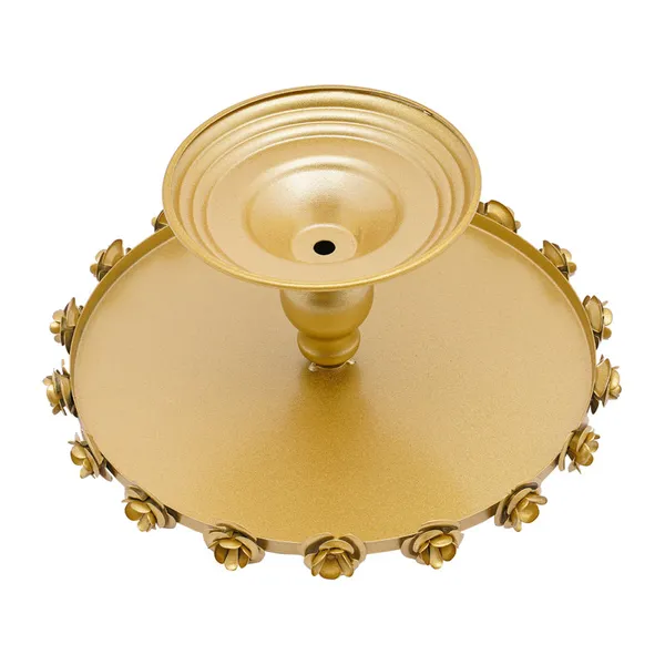 _Antique_Gold_Metal_Cake_Stand_|_Decorative_Pedestal_Display_for_Parties,_Weddings_&_Dessert_Tables