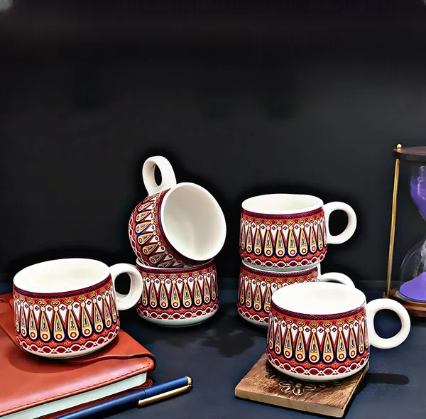 Hand-Painted_Premium_Ceramic_Tea_Morning_Set_-_6_Coffee_Tea_Cups_and_1_Kettle_-_Ideal_Gift_for_Friends,_Anniversaries,_Valentine's_Day,_Birthdays