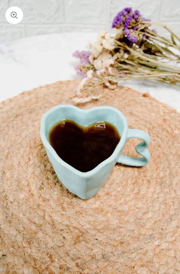 Maxxinn_Handcrafted_Heart-Shaped_Ceramic_Mug,_Unique_Coffee_&_Tea_Mug,_Blue_(Set_of_2)