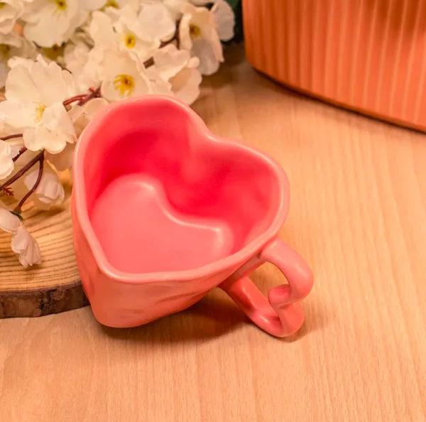Handcrafted_Heart-Shaped_Ceramic_Mug,_Unique_Coffee_&_Tea_Mug