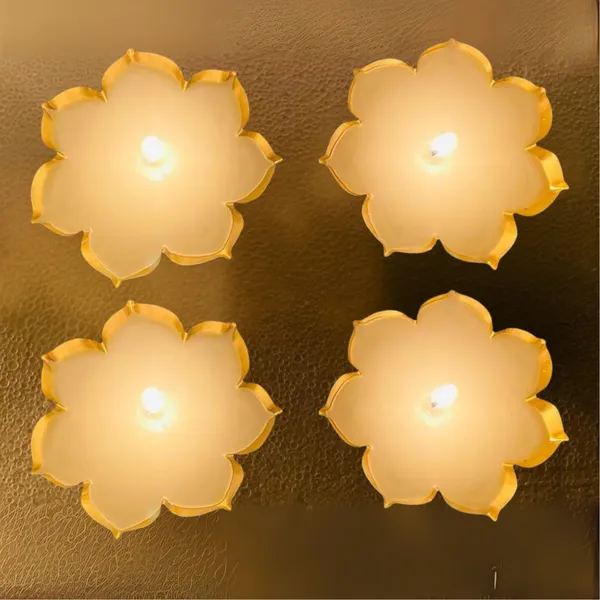 _Metal_Flower_Urli_Candle_Holder_Set_of_4_?_Decorative_Tealight_Candle_Holders_for_Home_D?cor,_Diwali,_Wedding_&_Festive_Decoration