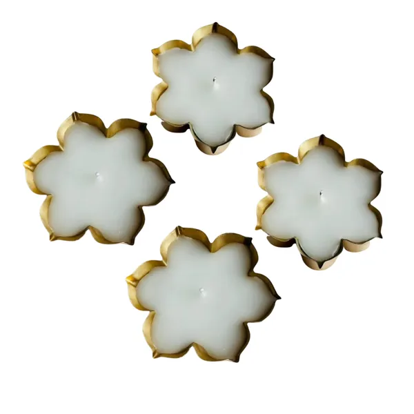 _Metal_Flower_Urli_Candle_Holder_Set_of_4_?_Decorative_Tealight_Candle_Holders_for_Home_D?cor,_Diwali,_Wedding_&_Festive_Decoration