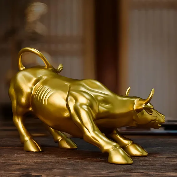 Maxxinn_Wall_Street_Golden_Bull_Statue,_Resin_Bull_Sculpture_Decorative_Showpiece_Collectibles_and_Animal_Figurines_