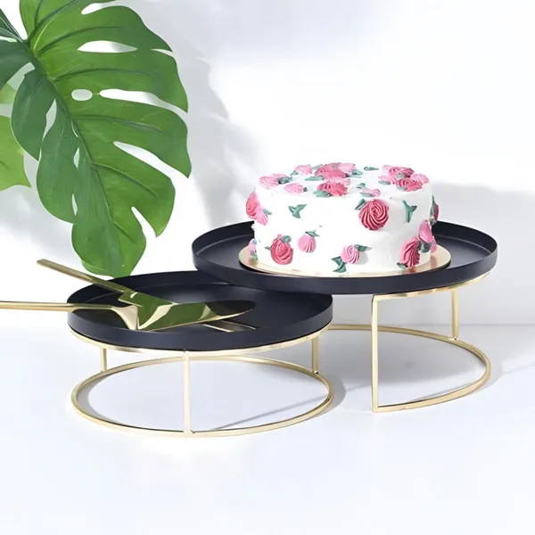 Pack_Of_2_Black_Metal_Cup_Cake_Stand_And_Gold_Multipurpose_Steel_Server_Tabletop_Decor_Perfect_For_Weeding,_Parties_Special_Occasion