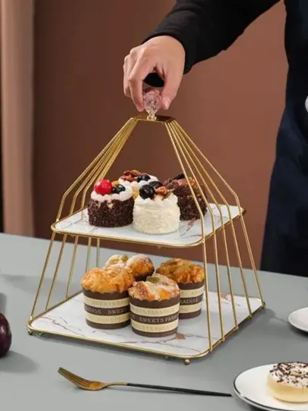 2-Tier_Metal_Cupcake_Stand_White_and_Gold_Multipurpose_Serving_Stand_Perfect_for_Wedding,_Parties_and_Special_Occasion_(White_&_Gold)