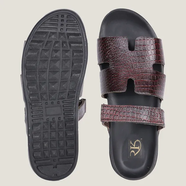 Slider_Men_|_Croco-Orso_Maroon