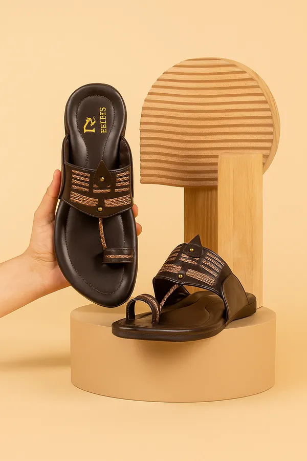 Kolhapuri_Men_|_Santoni_Brown
