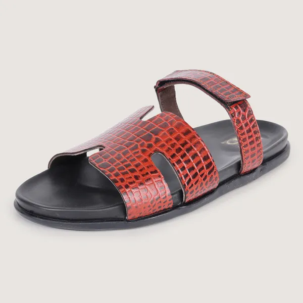 Slider_Men_|_Croco-Orso_Red