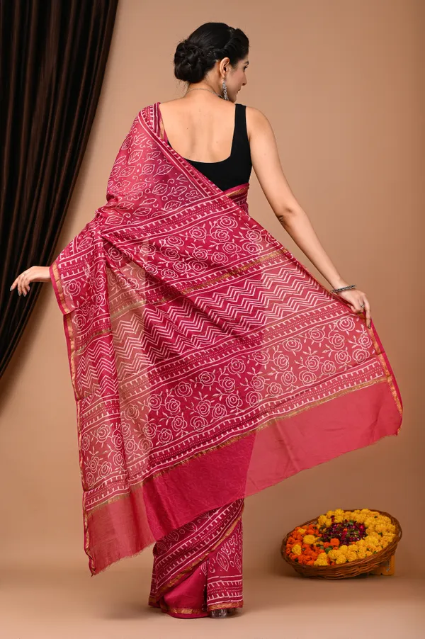 Chanderi_Silk_Saree_Hand_Block_Print_For_Womens
