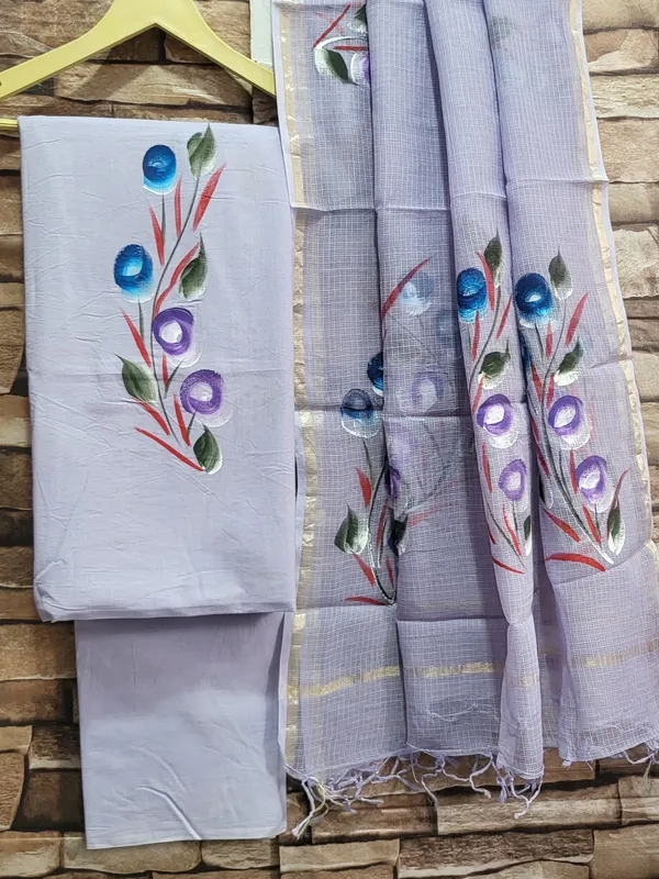 Cotton_Suit_Set_With_Kota_Doria_Duptta_for_Women's