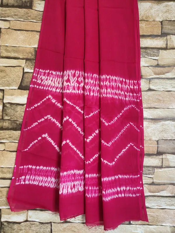 Elegant_Pink_Shibori_Cotton_Suit_Set_with_Cotton_Dupatta
