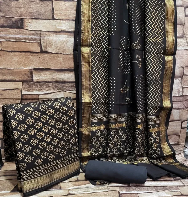 GOLDEN_HAND_BLOCK_PRINT_MAHESHWARI_SILK_SUIT_SET