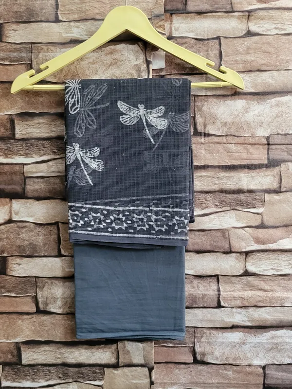 GREY_BUTTERFLY_PRINT_KOTA_DORIA_SUIT_SET_FOR_WOMEN'S