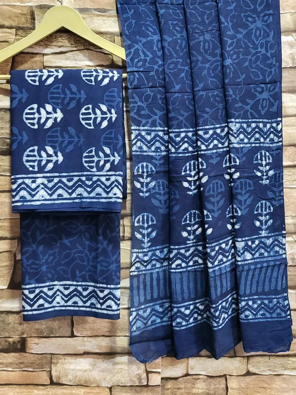 Hand_Block_Printed_Indigo_Cotton_Suit_Set_with_Cotton_Dupatta_–_Dabu_Print_Unstitched_Dress_Material