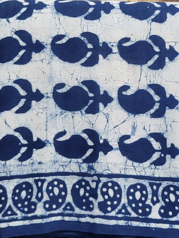 Indigo_Print_Cotton_Suit_Set_With_Cotton_Duptta_