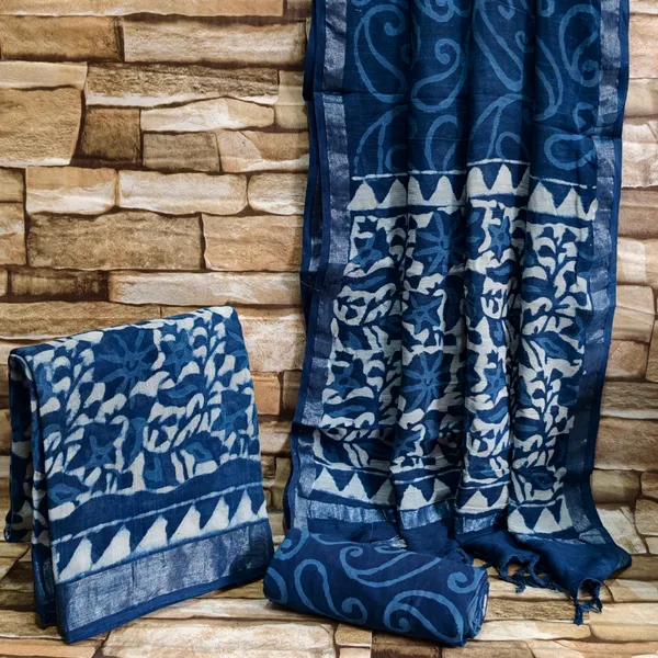 Linen_Cotton_Suit_Set_with_Indigo_Dabu_Print