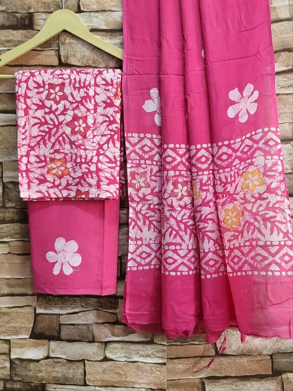 Pink_Batik_Print_Cotton_Suit_Set_for_Women_with_Cotton_Dupatta_–_Soft_&_Stylish_Ethnic_Wear