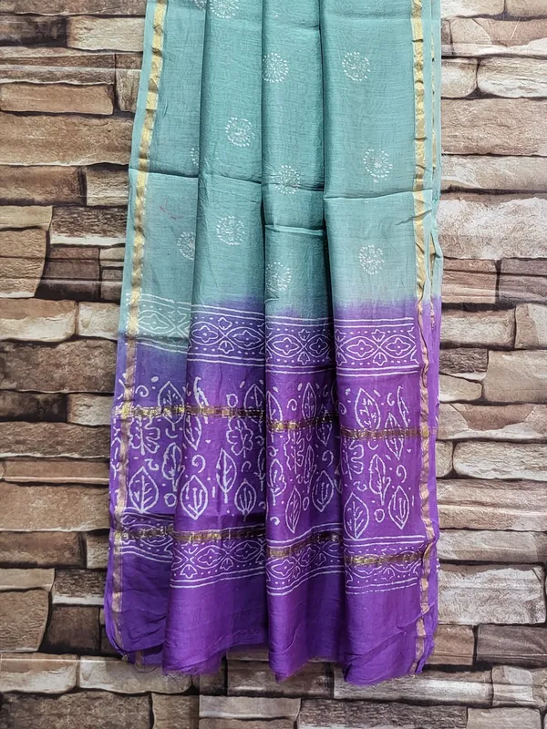Purple_&_C_Green_Contrast_Chanderi_Silk_Suit_Set