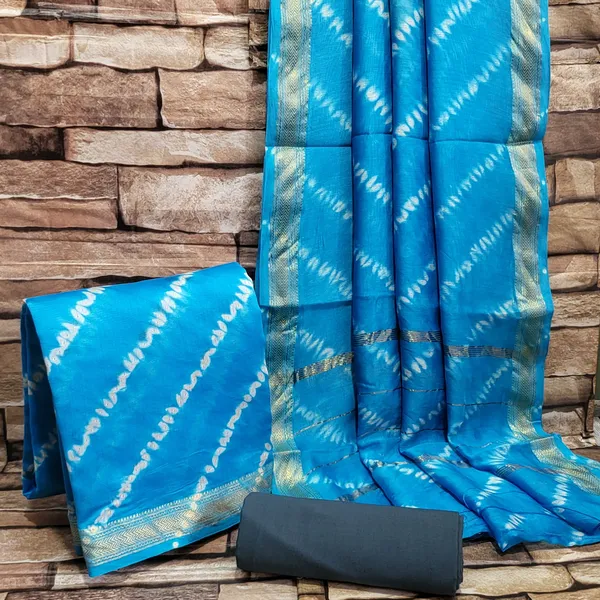 Shibori_Print_Maheshwari_Silk_Suit_Set_–_Lightweight_&_Luxurious