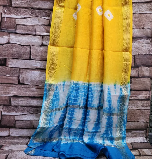 Shibori_Printed_Maheshwari_Silk_Suit_Set_–_Festive_&_Party_Wear
