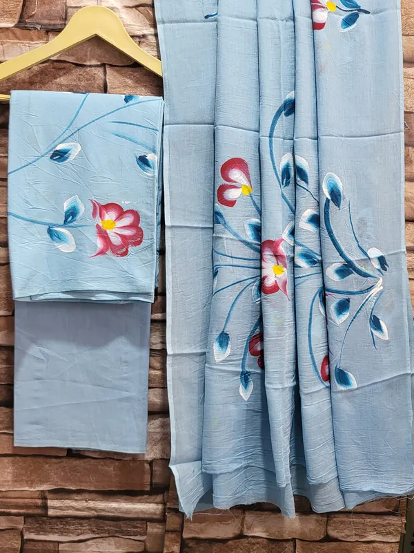 The_Art_of_Tradition:_Hand-Brush_Painted_Cotton_Suit_Set