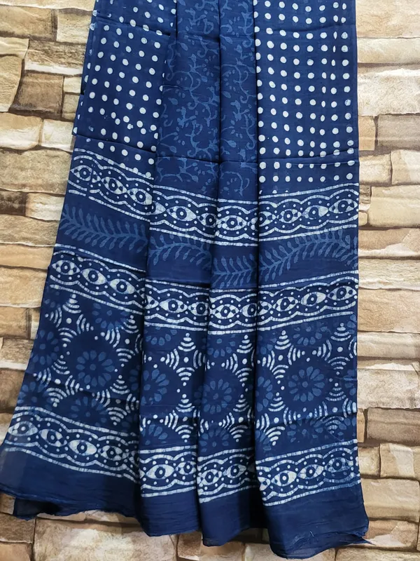 Traditional_Indigo_Dabu_Print_Cotton_Suit_with_Cotton_Dupatta_|_Hand_Block_Unstitched_Suit_Set