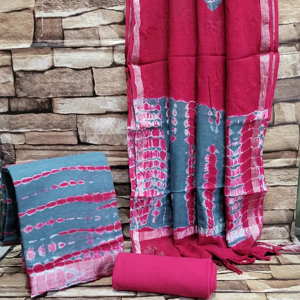 Traditional_Shibori_Print_Linen_Cotton_Suit_Set