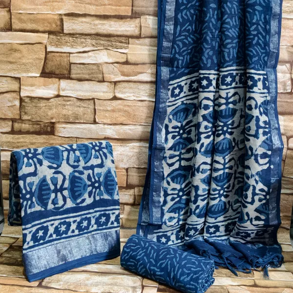 Women’s_Linen_Cotton_Suit_Material_with_Indigo_Dabu_Print_|_Traditional_Ethnic_Wear