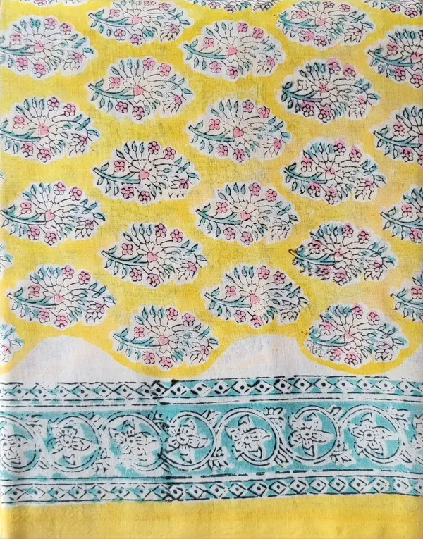 Yellow_Booti_Cotton_Suit_Set_With_Cotton_Duptta_