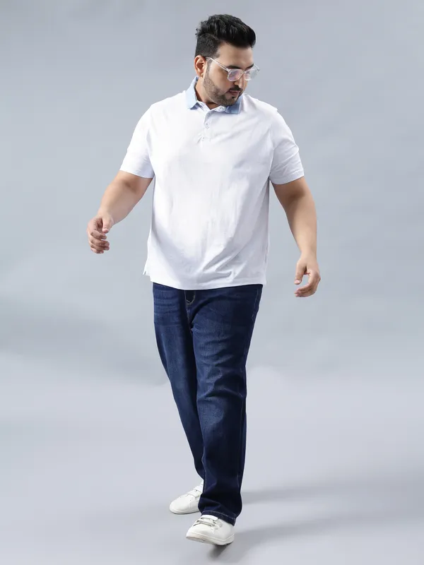 Plus_Size_Whispering_Blue_Casual_Stretchable_Denim_Jeans_For_Men