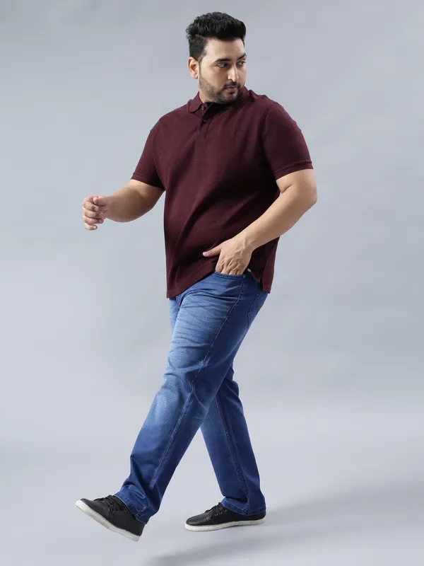 Plus_Size_Mist_Blue_Casual_Stretchable_Denim_Jeans_For_Men