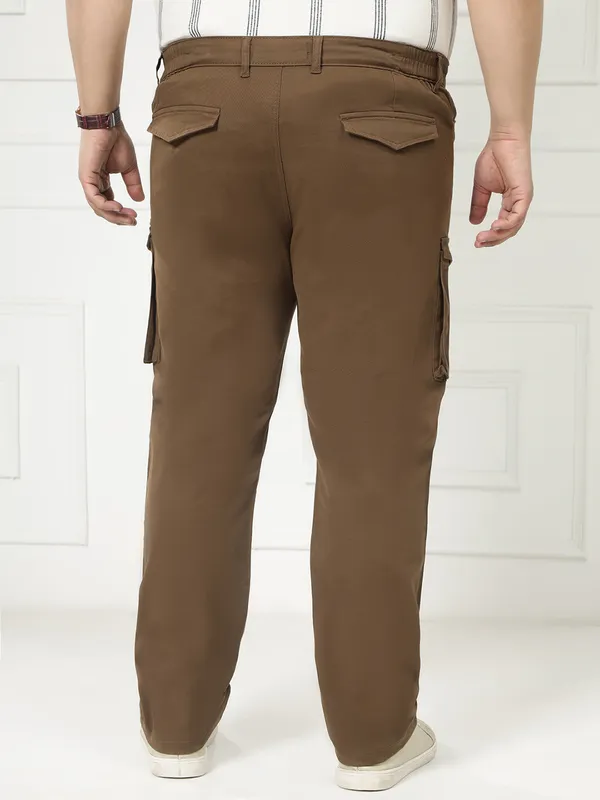 Cedar_Brown_Auto-Flex_Casual_Stretchable_Cargos_for_Men