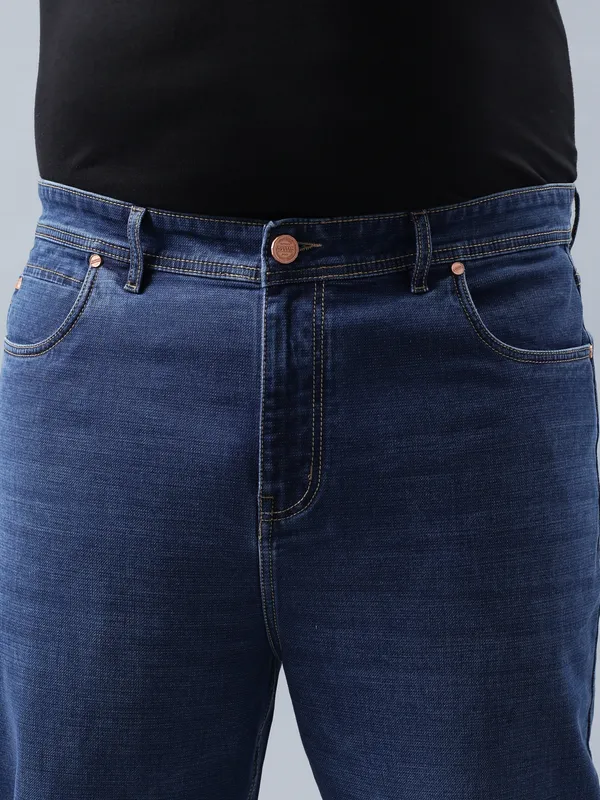 Plus_Size_Whispering_Blue_Casual_Stretchable_Denim_Jeans_For_Men