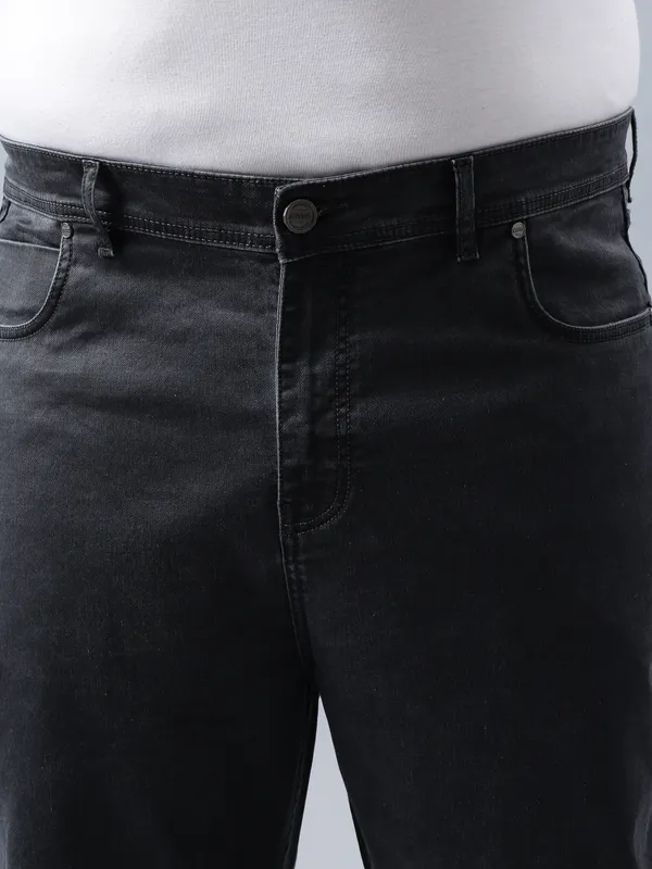 Plus_Size_Slate_Grey_Casual_Stretchable_Denim_Jeans_For_Men