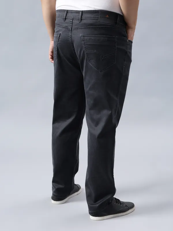 Plus_Size_Slate_Grey_Casual_Stretchable_Denim_Jeans_For_Men