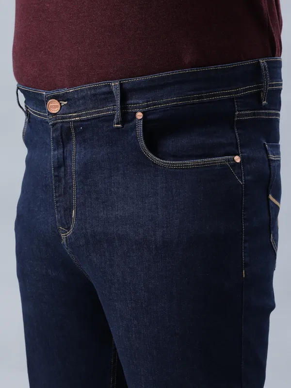 Plus_Size_Midnight_Blue_Casual_Stretchable_Denim_Jeans_For_Men